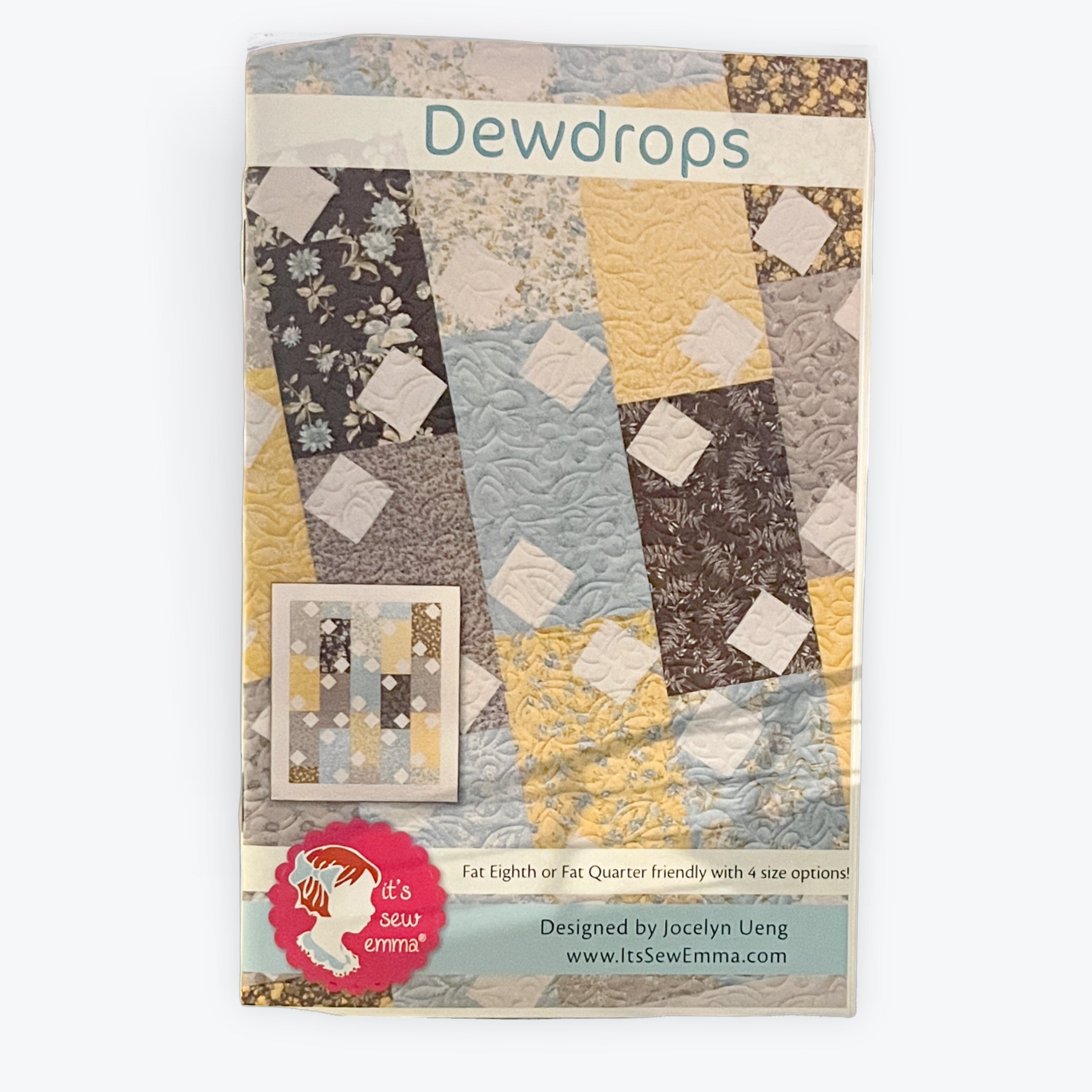 Dewdrops Quilt Pattern By Jocelyn Ueng For It's Sew Emma